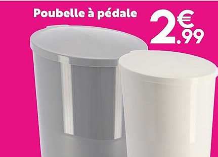 Promo Poubelle à Pédale chez Maxi Bazar iCatalogue fr