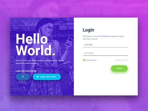 Registration Html Form Design Examples With Code
