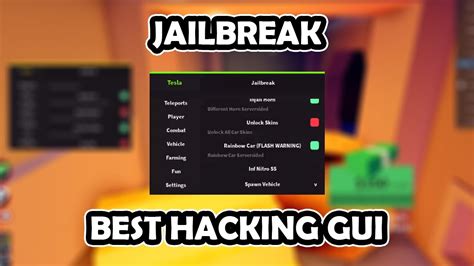 This subreddit is for sharing scripts you've written with everyone. ️ JAILBREAK OP GUI SCRIPT/HACK｜ROBLOX EXPLOITING ️ - YouTube
