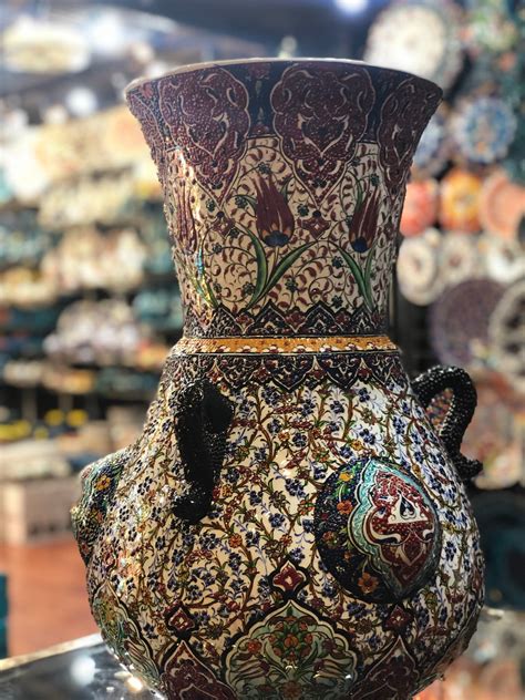 Handmade Turkish Ceramic Vase X Etsy