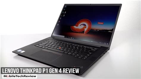 Lenovo Thinkpad P1 Gen 4 Review Youtube