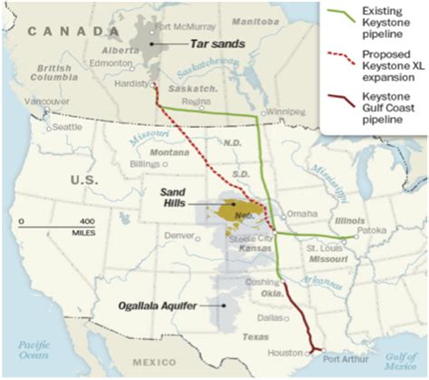 The keystone xl project would expand an existing pipeline from the vast tar sands of alberta to refineries in the us midwest, nearly doubling the initial capacity and transporting crude oil deeper into america to refineries on the gulf coast of texas. Thrills and Spills: The Keystone XL Pipeline - Science in ...