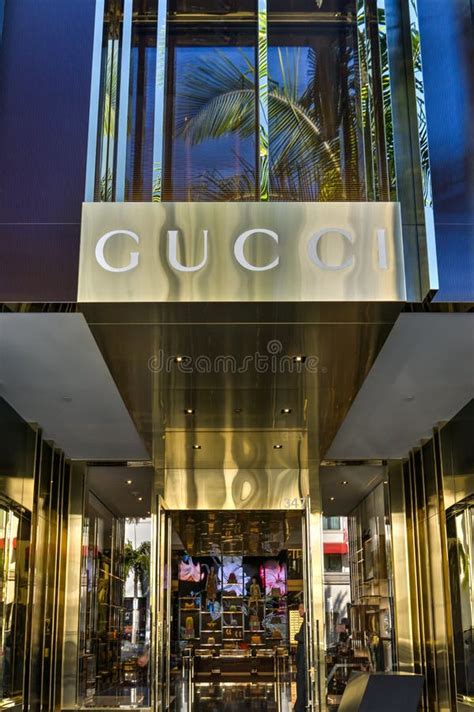 Exterior Da Loja De Gucci Imagem De Stock Editorial Imagem De Beverly