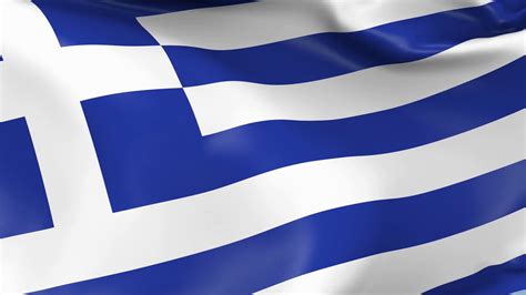 Greece Waving Flag Background Loop Motion Background Storyblocks