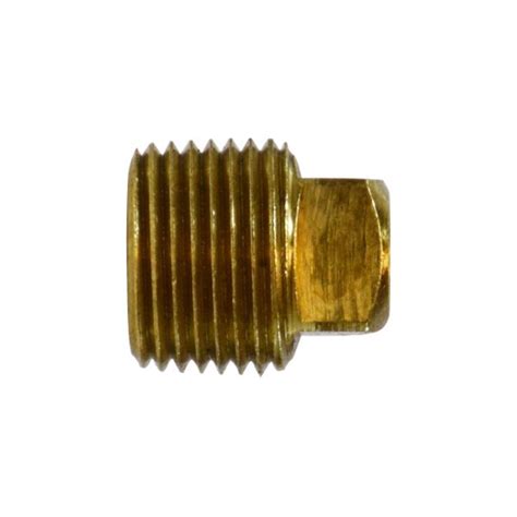 Midland Metal® 28084 18 Nptf Brass Square Head Plug