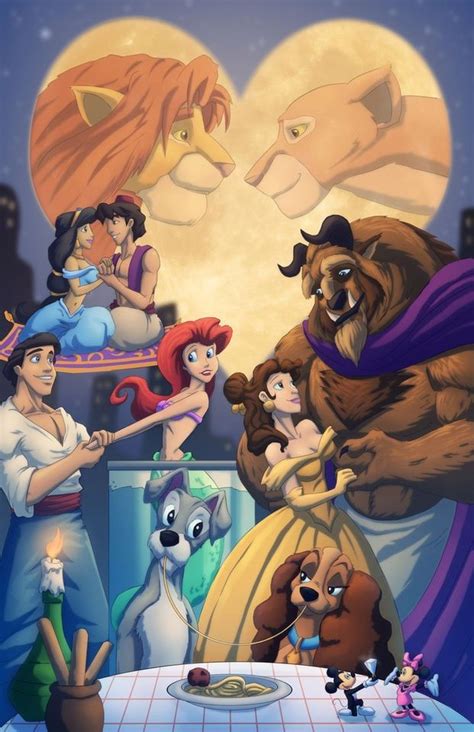 Disney Couple Fan Art