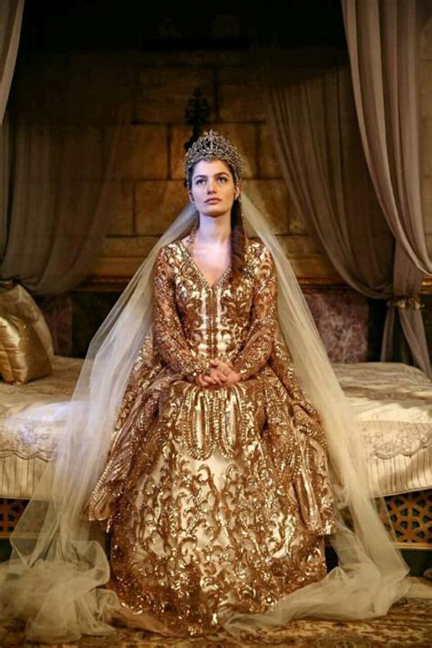 magnificent dress fahriye sultan s wedding dress for kosem tv series medieval dress medieval