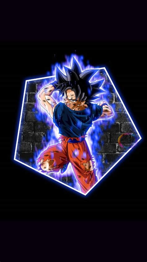 Neon Goku Wallpapers Top Free Neon Goku Backgrounds Wallpaperaccess