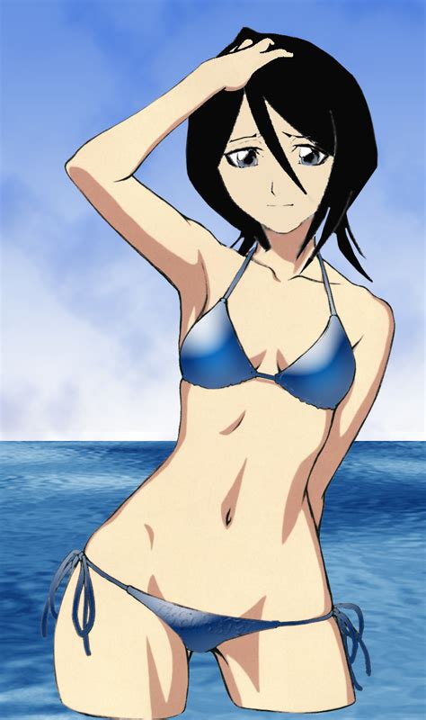 Rukia In Swim Wear Bleach Anime Photo 17491490 Fanpop