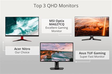 11 Best 1440p QHD Monitors In 2024