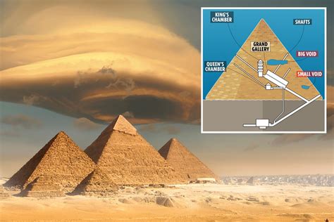 mysterious void inside great pyramid may be pharaoh s hidden burial chamber containing body and