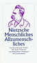 Menschliches, Allzumenschliches. Buch von Friedrich Nietzsche (Insel ...