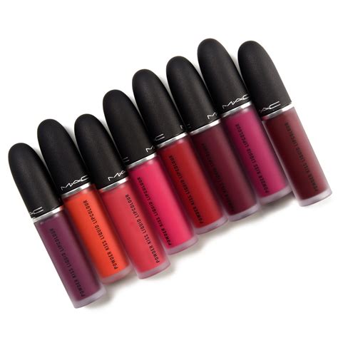 Mac Powder Kiss Liquid Lipcolour Lipstick Review And Swatches