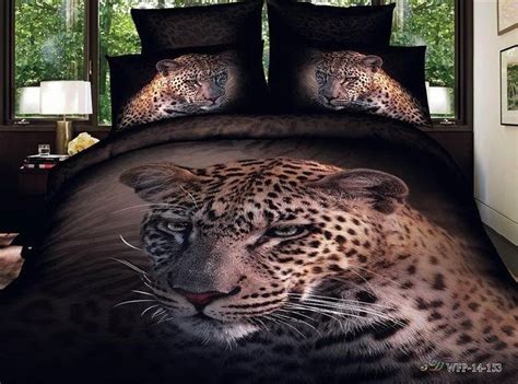 Colorful Mart Leopard Black Bedding Animal Print Bedding 3d Bedding