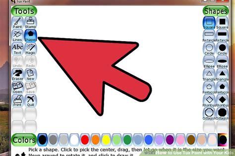 How To Use Tux Paint With Your Kids 6 Steps With Pictures