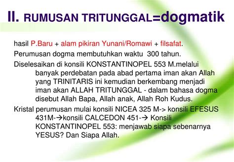 Inti konkret dalam pengakuan iman athanasius. PPT - GKI Cinere, Selasa 17 Januari 2012 Pdt. Agus Wiyanto ...