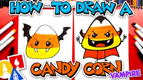 Draw a bread it isn't hard an now i'll teach you. How To Draw A Candy Corn Bat & Vampire For Halloween