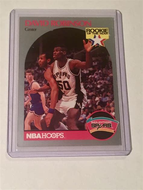 This debut set includes the michael jordan, nba hall of fame players, and the 1989 all star cards. David Robinson Rookie of the Year Card for Sale in San Antonio, TX - OfferUp