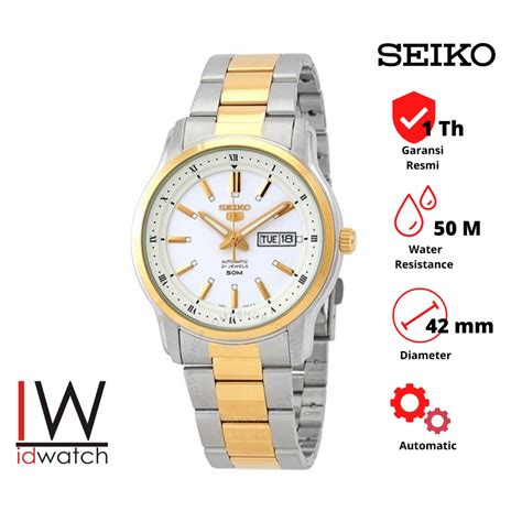 Jual Seiko Snkp K Automatic Jam Tangan Pria Original Snkp Cowok