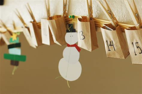 Diy Advent Garland Gina Demillo Wagner