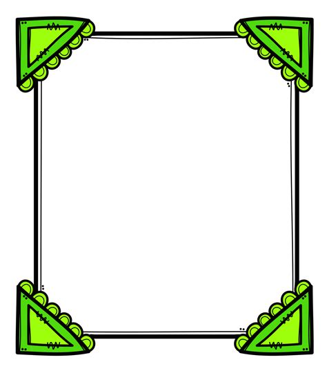 Doodle Borders Borders For Paper Clip Art Borders Page Borders