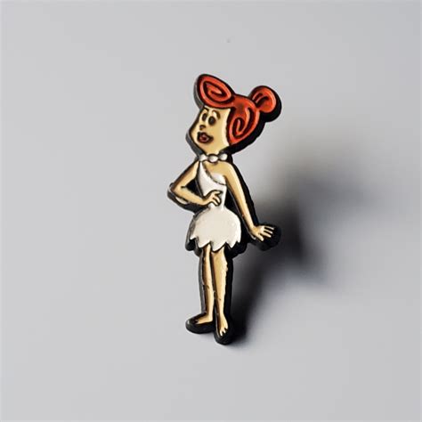 Vintage The Flintstone Pin Badges Made In 1994 Etsy