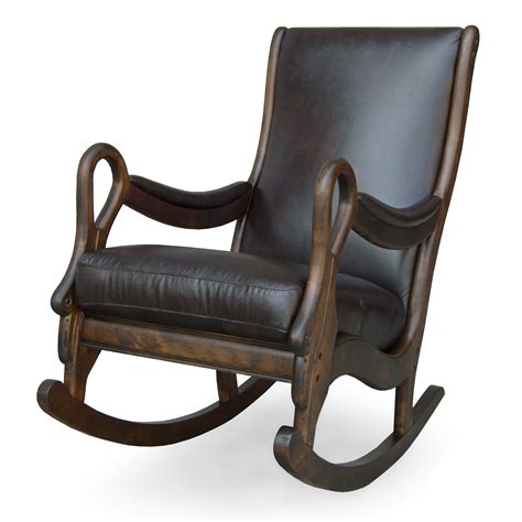 Leather Rocking Chair Canada We Offer Leather Chairs Made Right Here