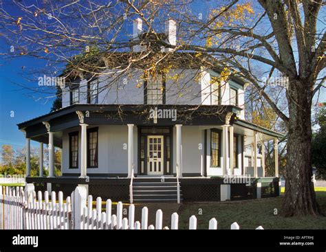 Octagon House In Clayton Alabama Usa Stock Photo Alamy