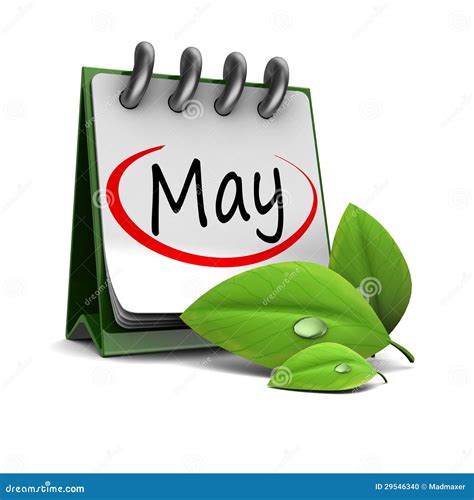 May Calendar Royalty Free Illustration 29546340
