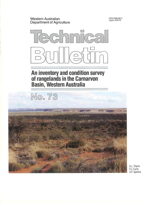 Rangeland Inventory And Condition Survey In The Carnarvon Basin