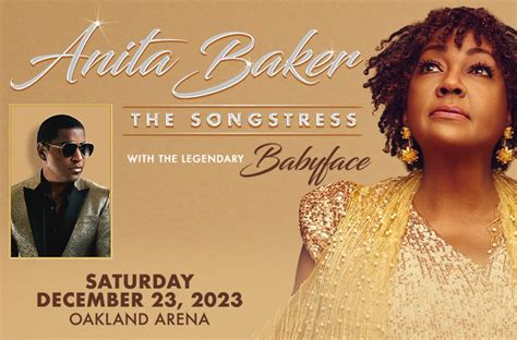 Anita Baker The Songstress Tour Oakland Arena