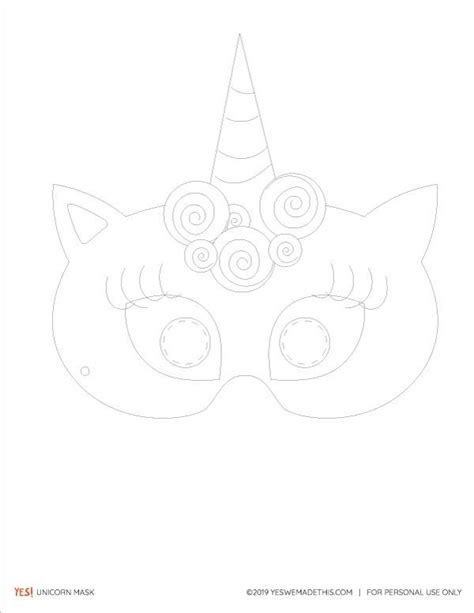 Diy Kids Halloween Masks Coloring Template Yes We Made This Diy