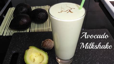 Avocado Milkshake Recipebutter Fruit Milkshakeavocado Smoothie Recipe