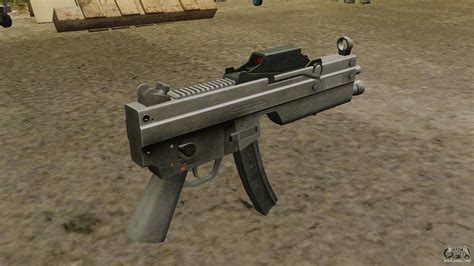 Updated Mp5 Submachine Gun For Gta 4
