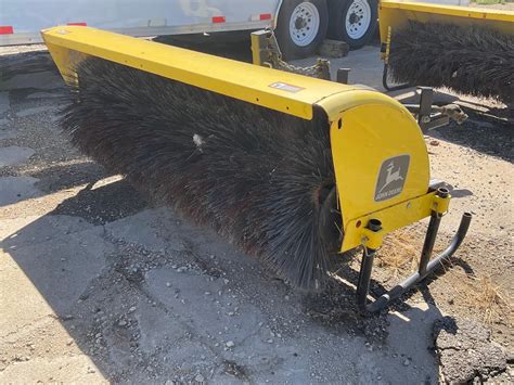 2000 John Deere 246 Rotary Broom W Quick Hitch Bigiron Auctions