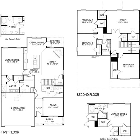 √ Superb Dr Horton Homes Floor Plans 8 Estimate House Plans