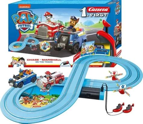 Nickelodeon Carrera First Paw Patrol Chase Vs Marshall On The Track