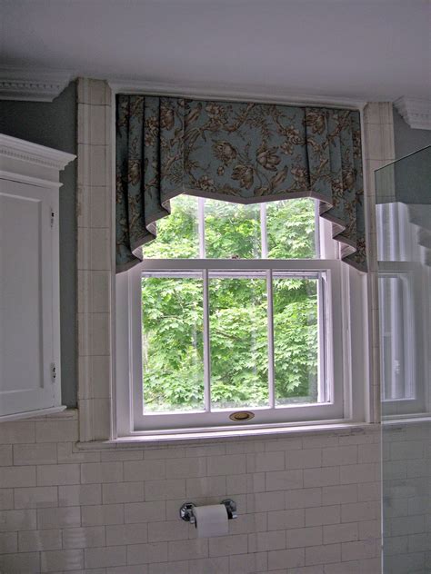 Contemporary Bathroom Window Treatments Home Design