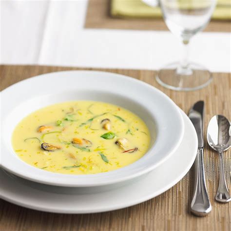 Creamy Seafood Soup With Basil Recipe Eatingwell
