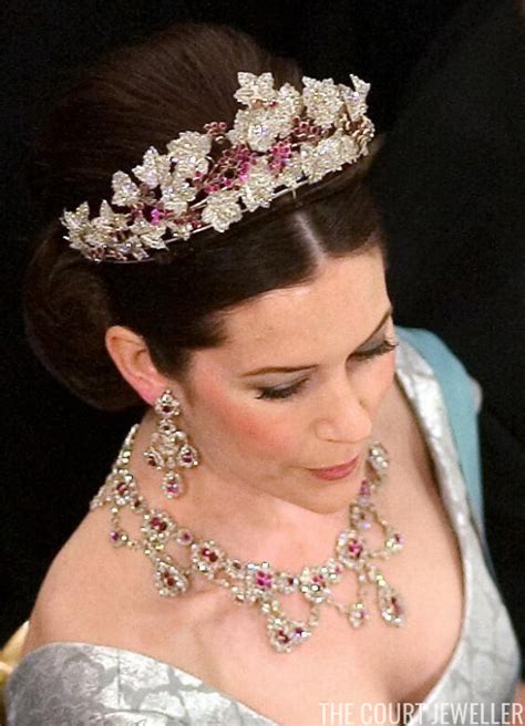 The Danish Ruby Parure Tiara The Court Jeweller