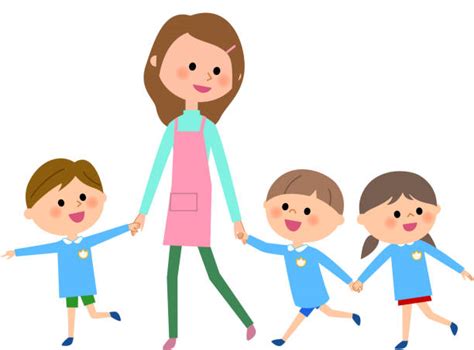 Best Child Care Worker Illustrations Royalty Free Vector Graphics