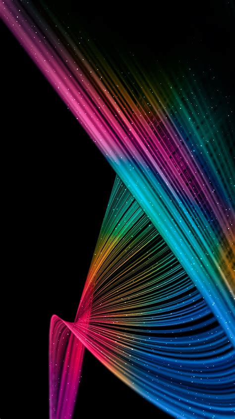 2160x3840 Lines Colorful Threads Abstract Wallpaper Abstract