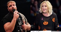 Jon Moxley reveals that Renee Young is pregnant during AEW Dynamite ...