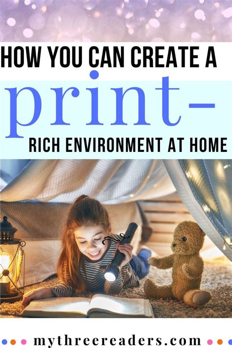 Create A Print Rich Environment At Home 10 Easy Ways