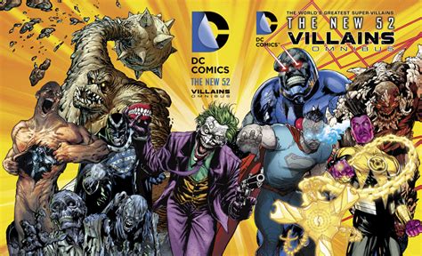 Dc Comics Villains Month Omnibus To Feature 3 D Motion Cover
