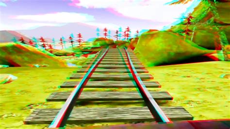 Best Anaglyph 3d Roller Coaster Video 3d Redcyan Full Hd 1080p