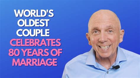 world s oldest couple celebrates 80 years of marriage paul friedman youtube