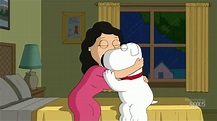 Family Guy- Brian Kisses Joe's Wife - YouTube