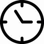 Clock Reloj Minutes Icono Agujas Gratis Icons