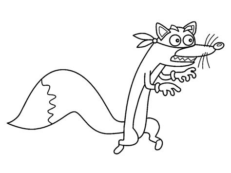 Swiper The Fox Coloring Page Coloring Pages 4 U